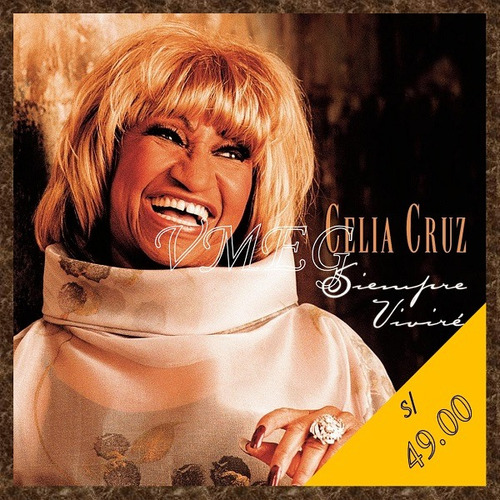Vmeg Cd Celia Cruz 2000 Siempre Viviré