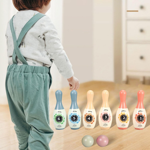 Juego De Bolos Para Niños, Bolos Y Bolas, Juguete