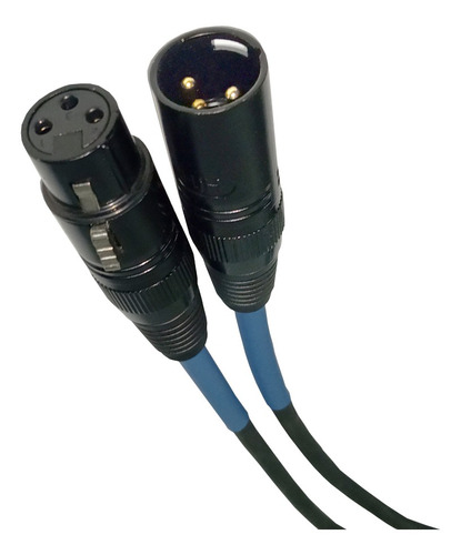 Imagem 1 de 3 de Cabo Para Microfone E Iluminação Xlr 10m Santo Ângelo E Hjh