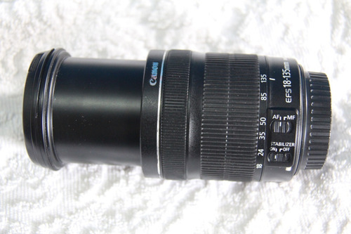 Lente Canon 18-135mm Stm Silenciosa . Desconto À Vista