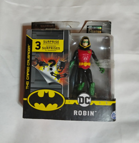 Figura Robin ( Damian Wayne ) The Caped Crusader Dc (Usado)