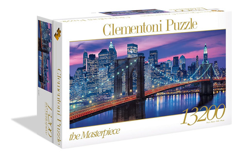 Clementoni - Puzzle 13200 Piezas Paisaje Ciudad Nueva York