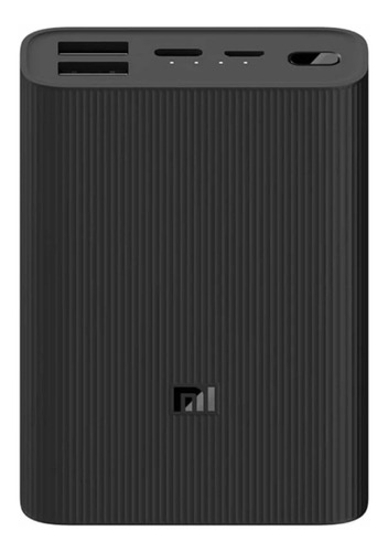 Imagen 1 de 3 de Xiaomi Mi Power Bank 3 Ultra Compact 10mil Mah