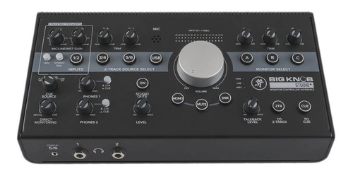 Controlador De Monitores Mackie Big Knob Studio+ Plus