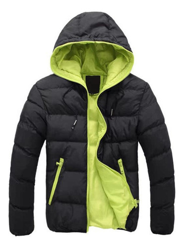 Chaqueta De Moda Con Capucha De Algodón Con Cremallera