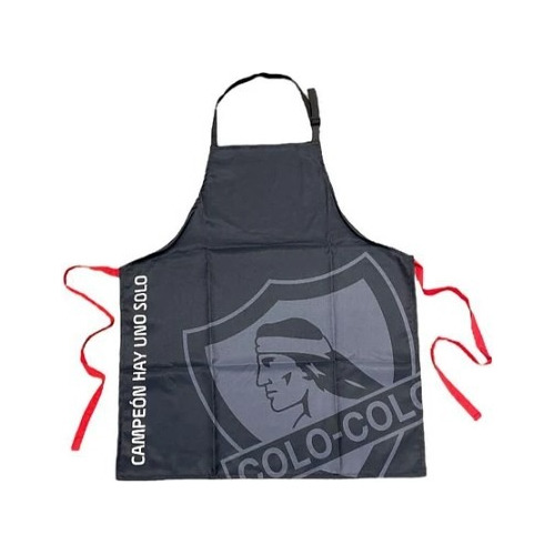 Delantal Colo Colo Asado Cocina Eterno Campeon Pechera Bbq