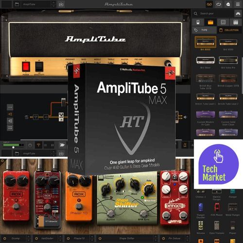 Amplitube 5 - Plugin Emulador De Amp | Win Mac