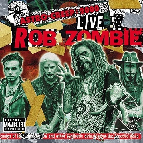 Vinilo Rob Zombie Astro-creep 2000 Live Eu Import