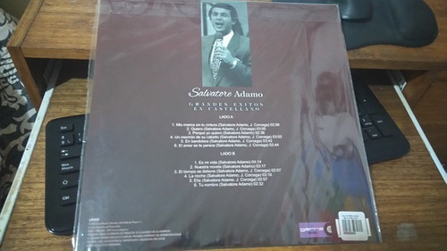 Vinilo Salvatore Adamo Grandes Exitos En.... Nuevo Sellado