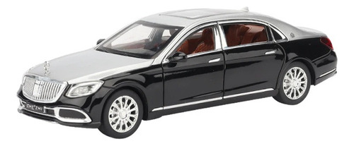 Juguete Modelo 1:24 Maybach Amg Gls600 Negro