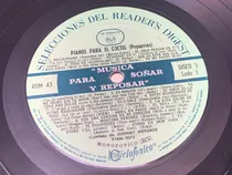 Comprar Música Para Soñar Y Reposar #3 -pianos Para El Coctel Vinilo