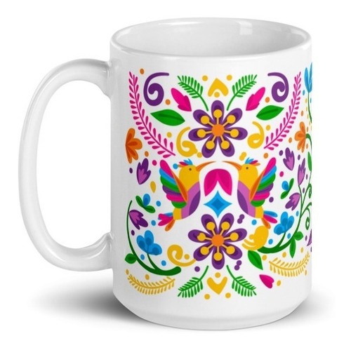 Imagen 1 de 2 de Taza 15 Oz Tenango México D2 Diseño Mexicano