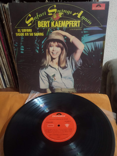 Bert Kaempfert - El Safari Sigue En Su Swing Vinilo Lp