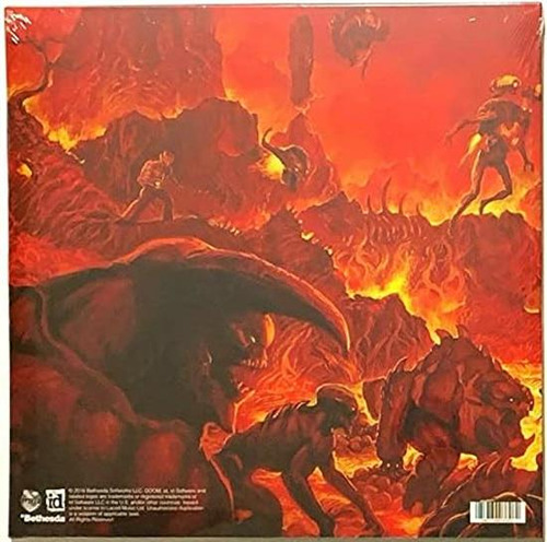 - Doom Game Soundtrack) - Limited Edition Red Translucent 2xlp Vinyl- Vinilo Versión Estándar 2016
