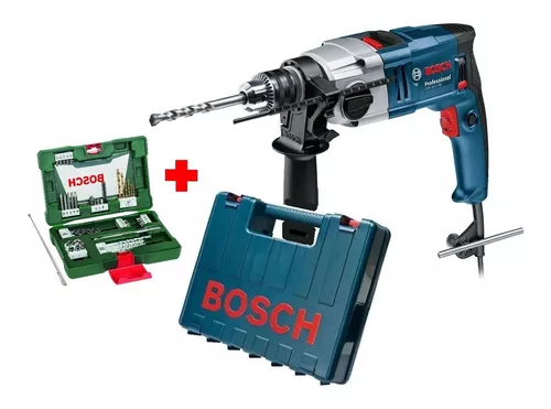 TALADRO PERCUTOR GSB 20-2 RE 800W – BOSCH + MALETIN PLÁSTICO