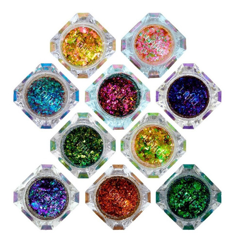 Imagem 1 de 6 de Pigmento Multicromático Bitarra Beauty Collection Cores