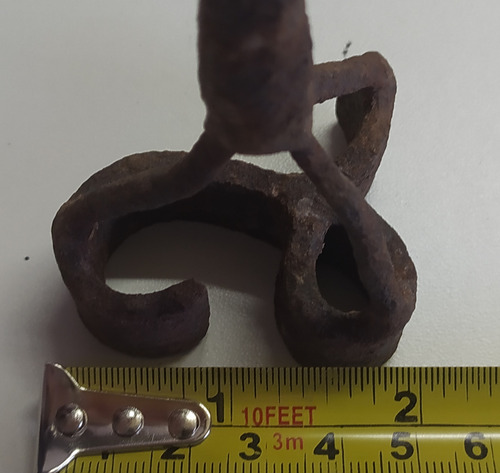 Antigo Ferro De Marca Gado -centenário / Leta L 5cmx5cm - 22 (Usado)