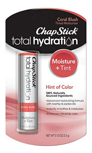 Chapstick Total Hydration Moisture + Tint Coral Blush