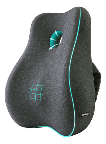 Max&love Lumbar Support Pillow Cover Diseño Ergonómico Respa