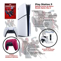 Comprar Playstation 5 Versión Disco + Mando Y Base De Carga Dual