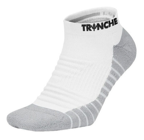 Imagen 1 de 4 de Soquetes Trinche Técnicos Blancos X3 Deporte Fútbol