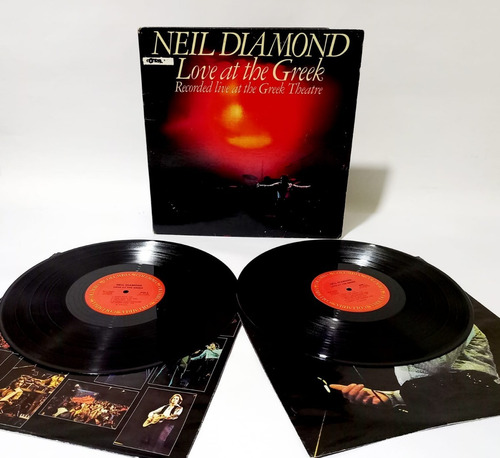 Disco Lps X 2 Neil Diamond / Love At The Greek