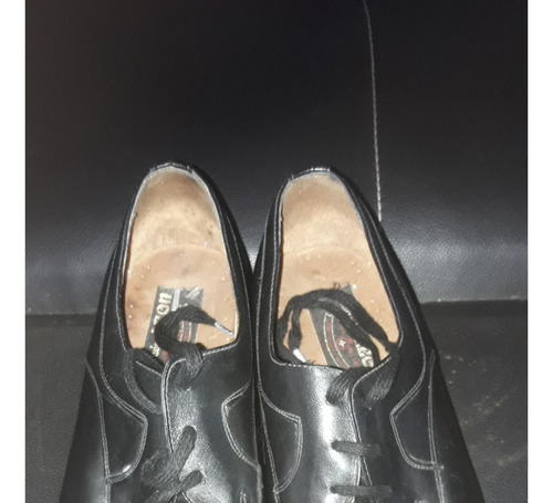 Zapatos Calzados Leon Color Negro P/hombre N° 43