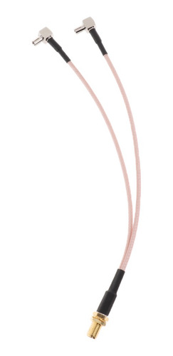 Extensión A 2 X Ts9 Conector Divisor Cables Adaptador Rf