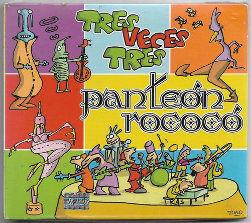 Panteon Rococo - Tres Veces Tres - Disco Cd (14 Canciones)