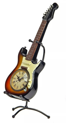 Reloj Guitarra Grande Figura Decorativa 2-09