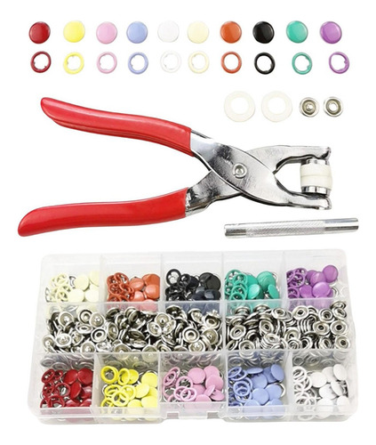Espárragos Novohy200 Uds. 9.5 Mm Costuring Clip Ojal Alicate