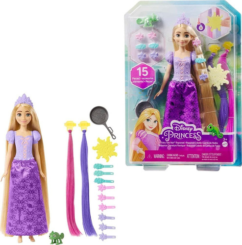 Muñeca Disney Princess Rapunzel With Color-change Hair