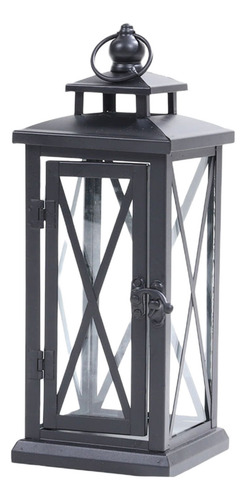Base Única De Hierro Y Vidrio Para Colocar Velas, Exterior,