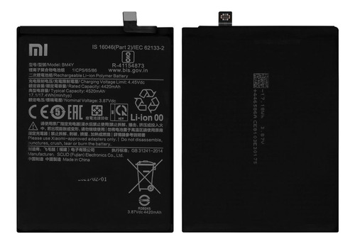 Bateria Xiaomi Poco F3 Bm4y