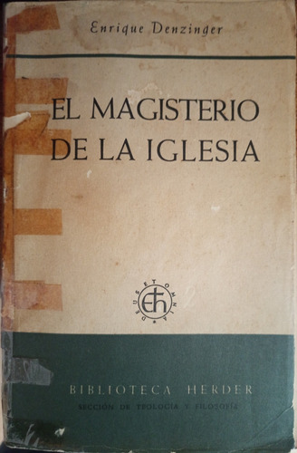 Denzinger El Magisterio De La Iglesia A3485