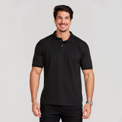 Camisa Polo Masculina Piquet Slim Manga Curta