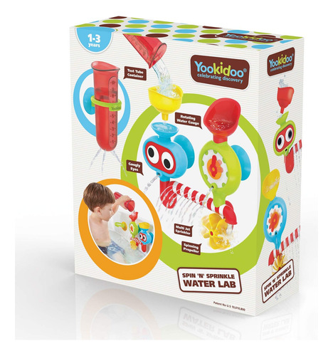 Juego De Baño Laboratorio Infantil Niño Niña Tina Yookidoo
