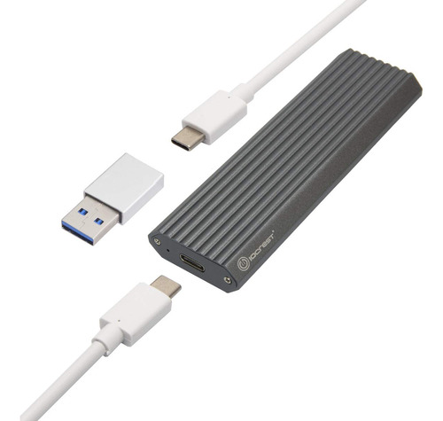 Sy-enc Usb-c 3.1 M.2 M-key Pci-e Nvme Basado Ssd Adaptador .