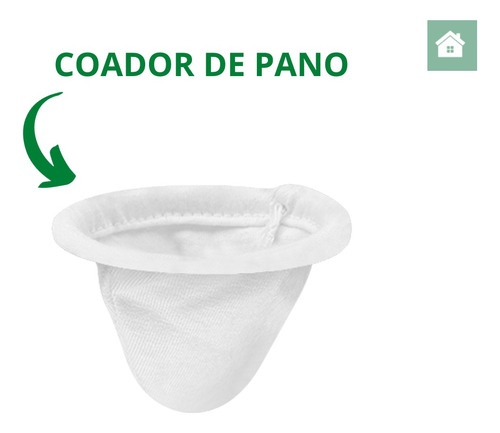 Mini Coador De Café Ou Chá Individual Dobrável Keita