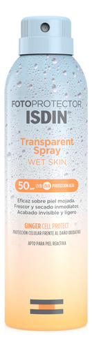 Isdin Fotoprotector Spf50+ Spray Wet Skin X 250 Ml