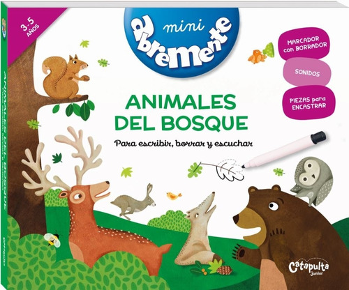 Animales Del Bosque - Abremente Mini Sonoros