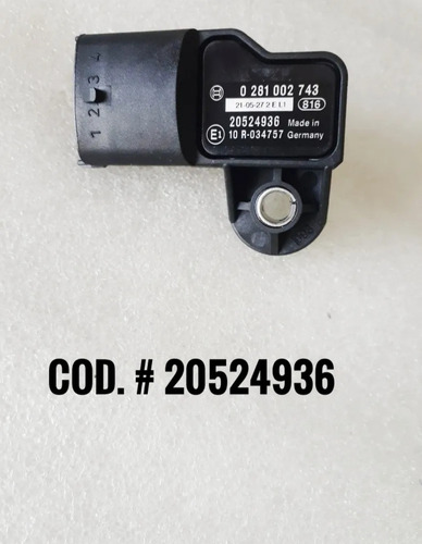 Sensor De Presion / Temp. Volvo Cod.# 20524936 Mp8-d13