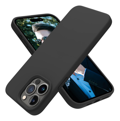 Funda Antichoque Otofly Para iPhone 14 Pro, Negra