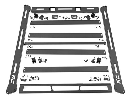 Rough Country Steel Roof Rack System For 2007-2018 Jeep Wran