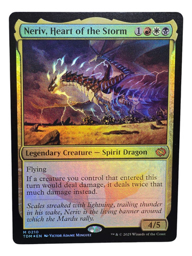 Neriv, Heart Of The Storm Foil Magic The Gathering Inglés