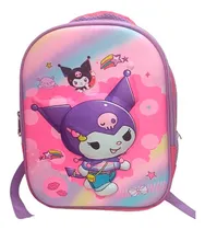 Comprar Mochila 3d Kuromi Sanrio Colegio Escolar Regalo Para Niña