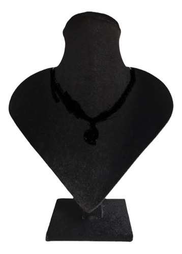 Exhibidor Porta Collar Cuello Corazón Base Aparador