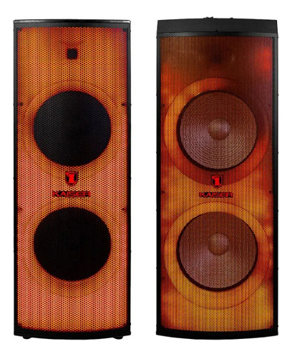 Ksr Bafle 2x12 20,200 Watts Pmpo Bluetooth 2 Torres De 12