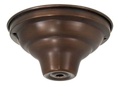 Lampara Fixture Canopy Bronce Antiguo 5 1 4  Diametro