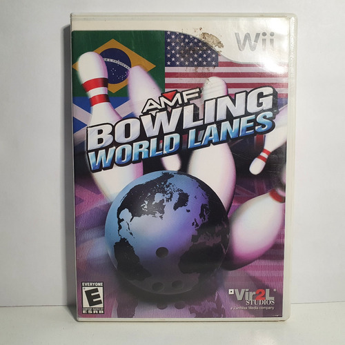 Juego Nintendo Wii Amf Bowling World - Fisico